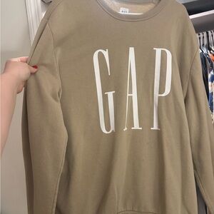GAP beige Crewneck